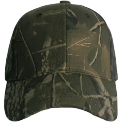 FWRD 6 Panel Forrest Camo Cap Front